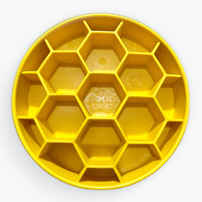 Honeycomb Design Ebowl Enrichment Slow Feeder Bowl