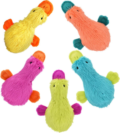 MULTIPET Duckworth Plush Filled Dog Toy, 4IN