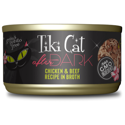 Tiki Cat After Dark Chicken and Beef Recipe 2.8oz