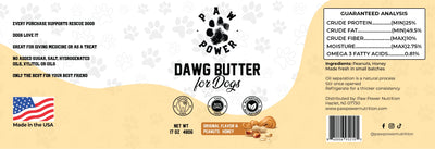 Paw Power - Dawg Butter Original Flavor