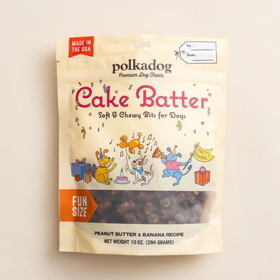 Polkadog Cake Batter Dog Treats