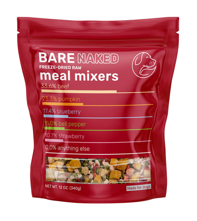Bare Meal Mixers- Beef 12oz