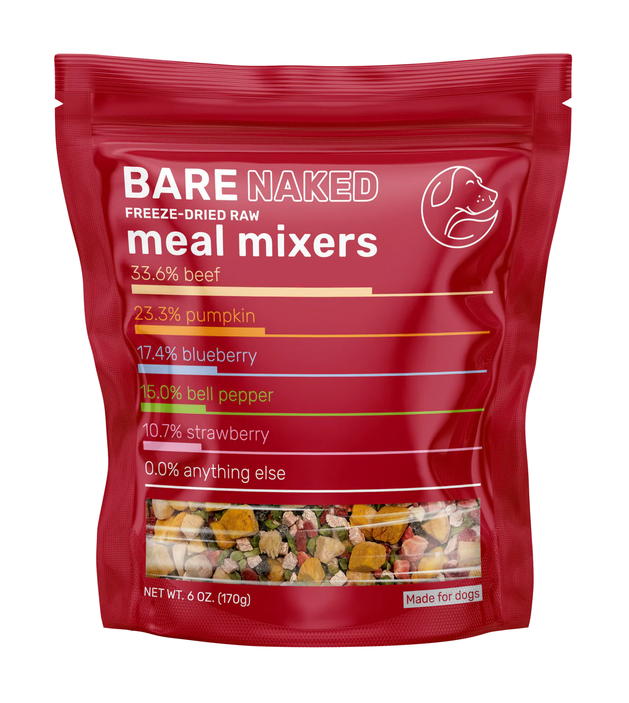 Bare Meal Mixers- Beef 6oz