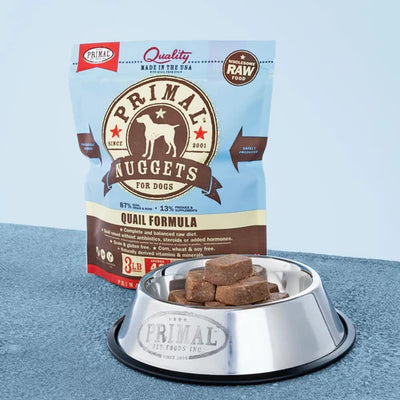 Primal - Dog Frozen Nuggets Duck Formula 3lb Bag