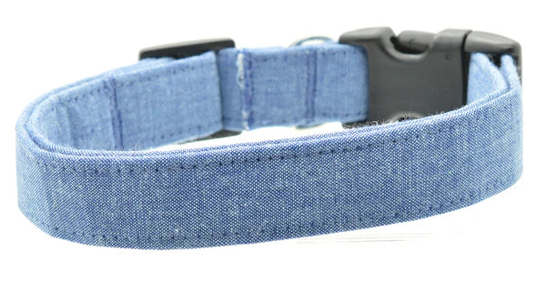 Dog Collar World Chambray Collar