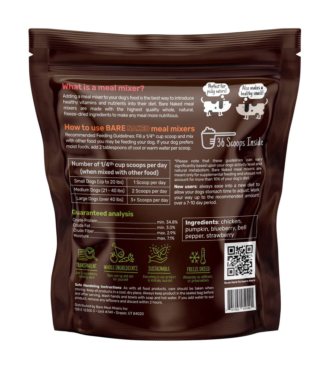 Bare Meal Mixers - Chicken 12oz