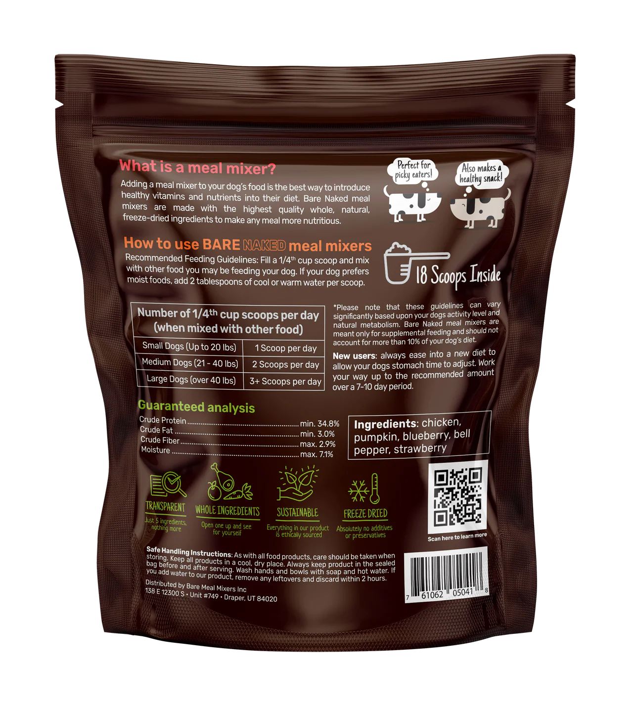 Bare Meal Mixers- Chicken 6oz