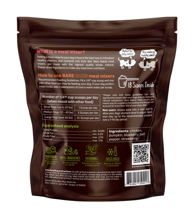 Bare Meal Mixers- Chicken 6oz