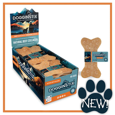 Dogginstix  Beef Collagen Collabone 6"