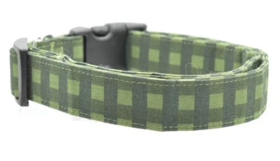 Dog Collar World Green Buffalo Collar