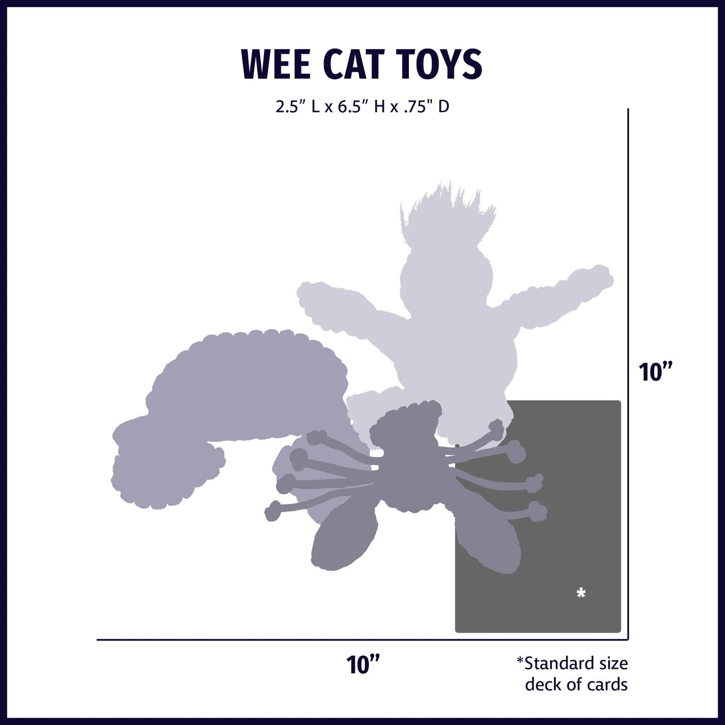HuggleKats Woodland Cat Toys