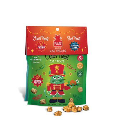 Plato- Paws & Claws Cat Treats 2 Pack