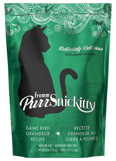 Fromm PurrSnickitty- Game Bird Grandeur Dry Cat Food, 4-lb