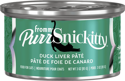 Fromm PurrSnickitty Duck Liver Pâté, 3-oz Can
