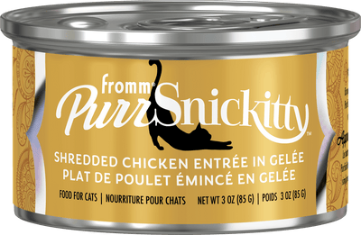 Fromm PurrSnickitty Shredded Chicken in Gelée, 3-oz Can