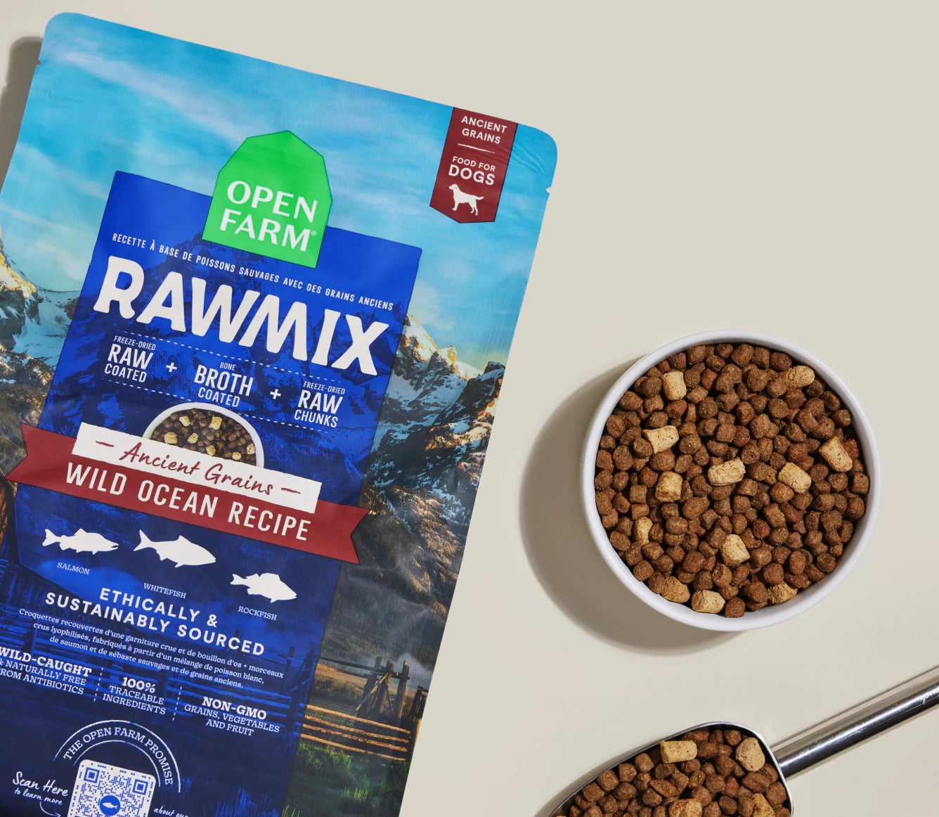 Open Farm Dog RawMix Ancient Wild Ocean 3.5LB