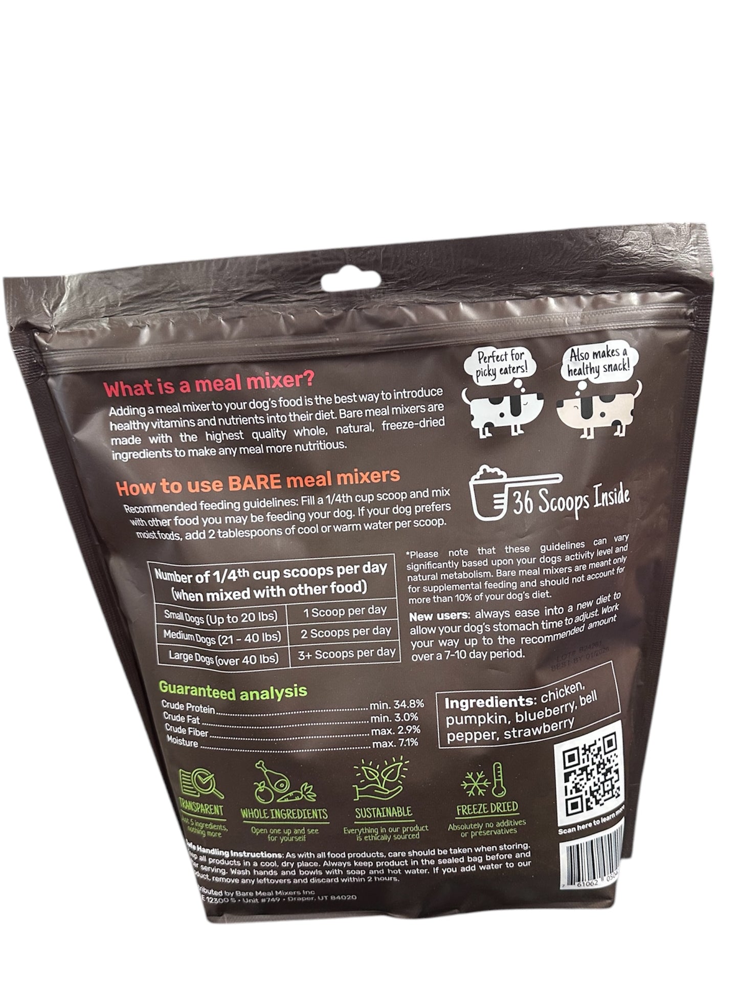 Bare Meal Mixers - Chicken 12oz