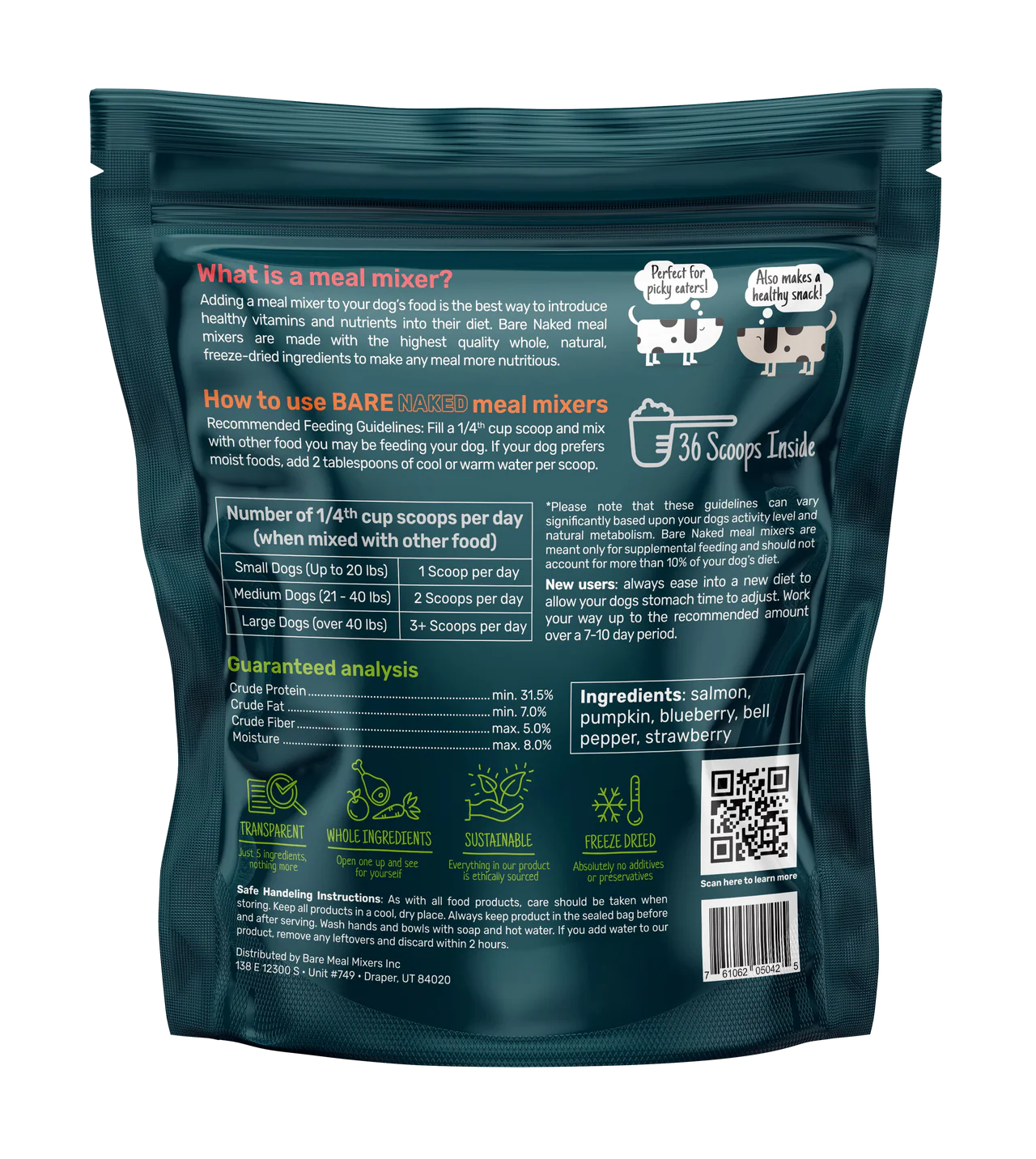 Bare Meal Mixers- Salmon 12oz