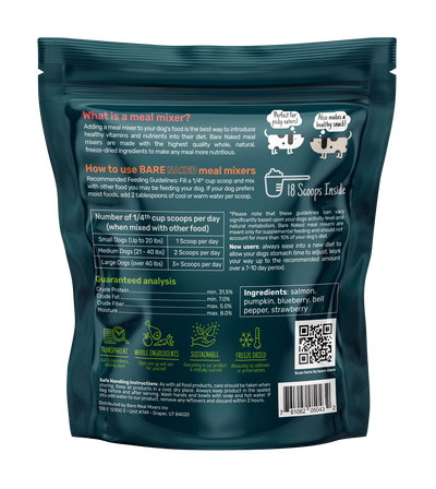 Bare Meal Mixers- Salmon 6oz