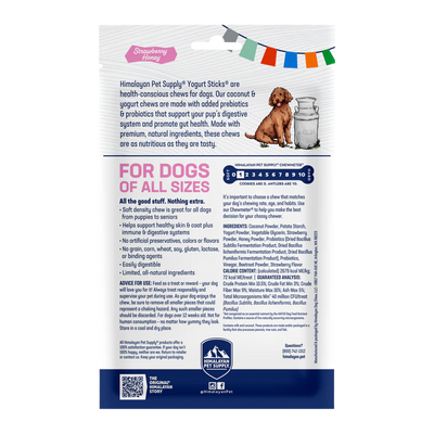 Himalayan Pet Supply - Yogurt Sticks (Strawberry Honey)