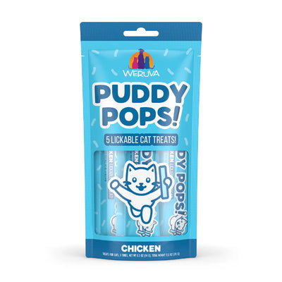 Weruva Puddy Pops - Lickable Chicken Cat Treat