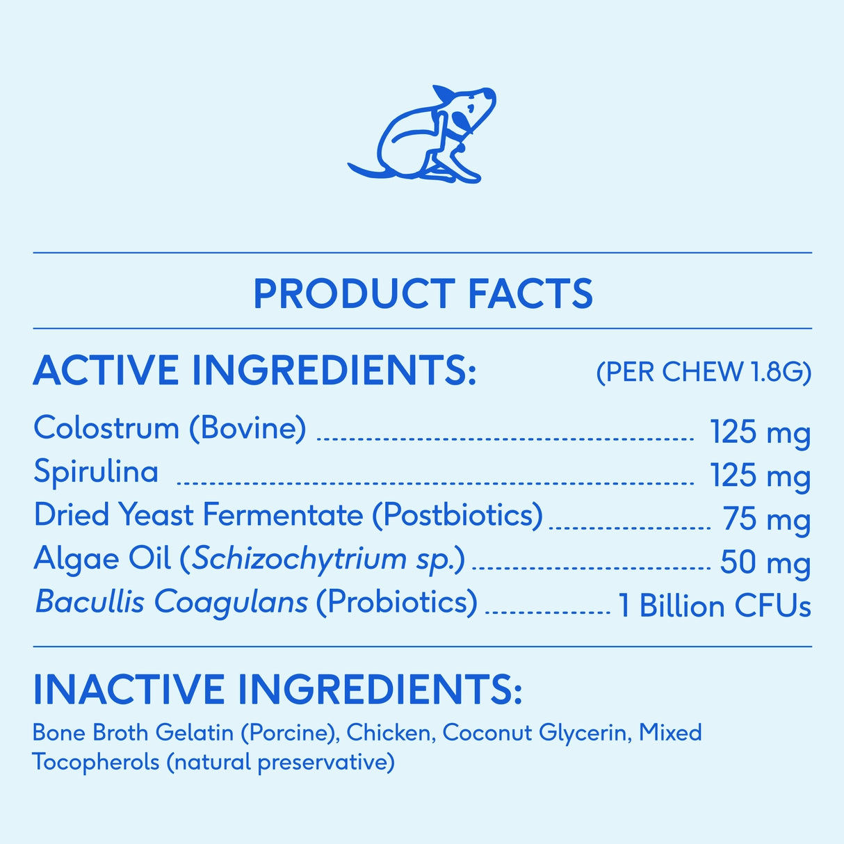 Native Pet - Allergy & Immune Chews, An Allergy & Itch Relief Supplement 30ct