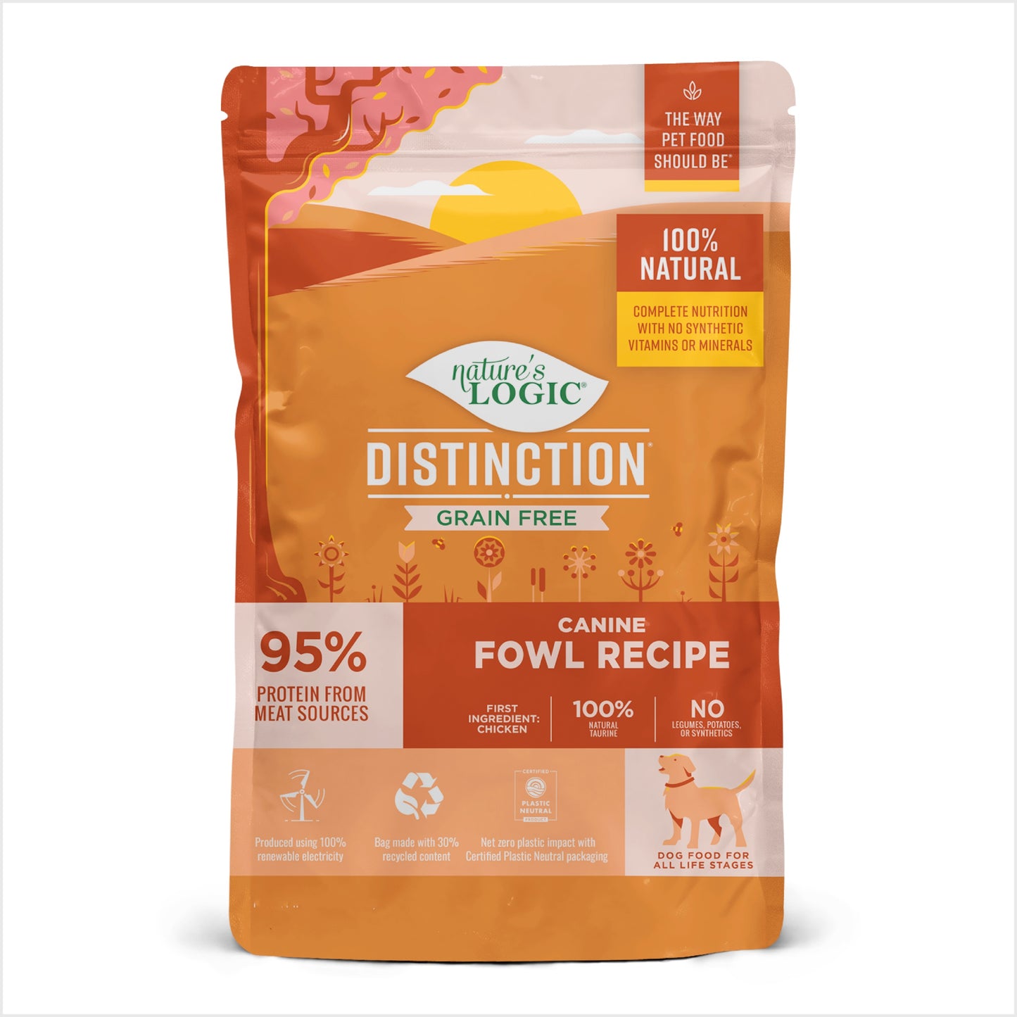 Nature's Logic Distinction- Fowl Grain Free Recipe 24LB