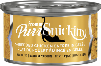 FROMM CAT SHREDDED CHICKEN ENTRÉE IN GELÉE 3OZ CAN