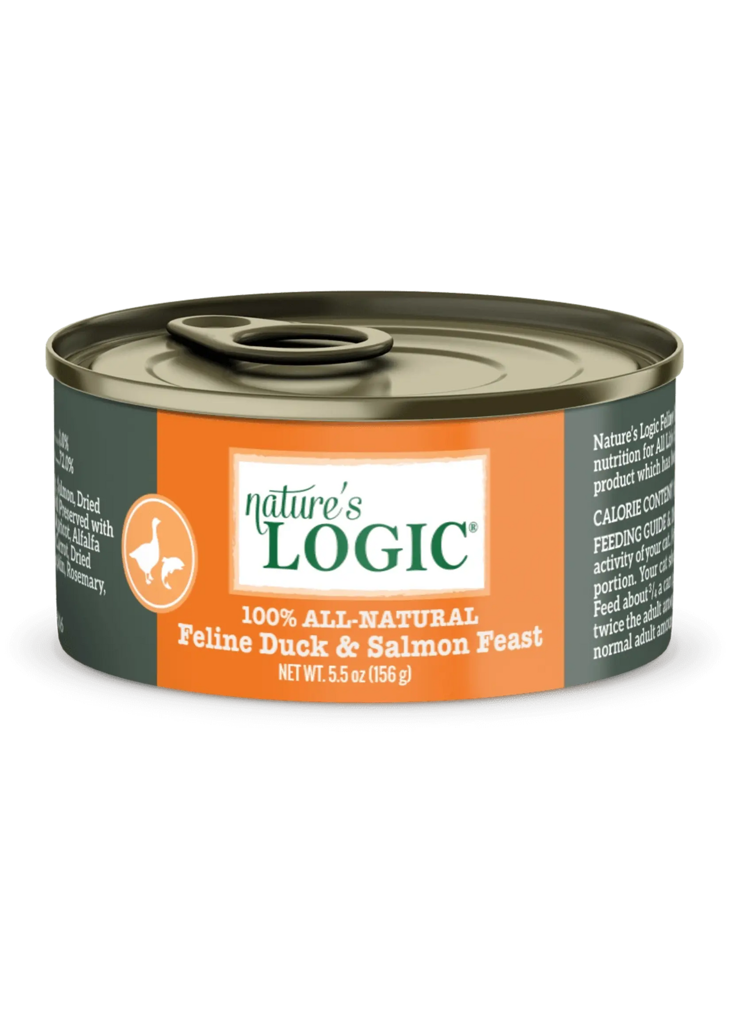 Nature's Logic- Feline Duck & Salmon Feast 5.5oz