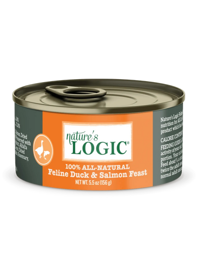 Nature's Logic- Feline Duck & Salmon Feast 5.5oz