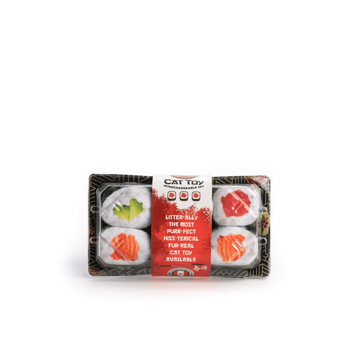 Fabcat - Sushi Roll Cat Toy