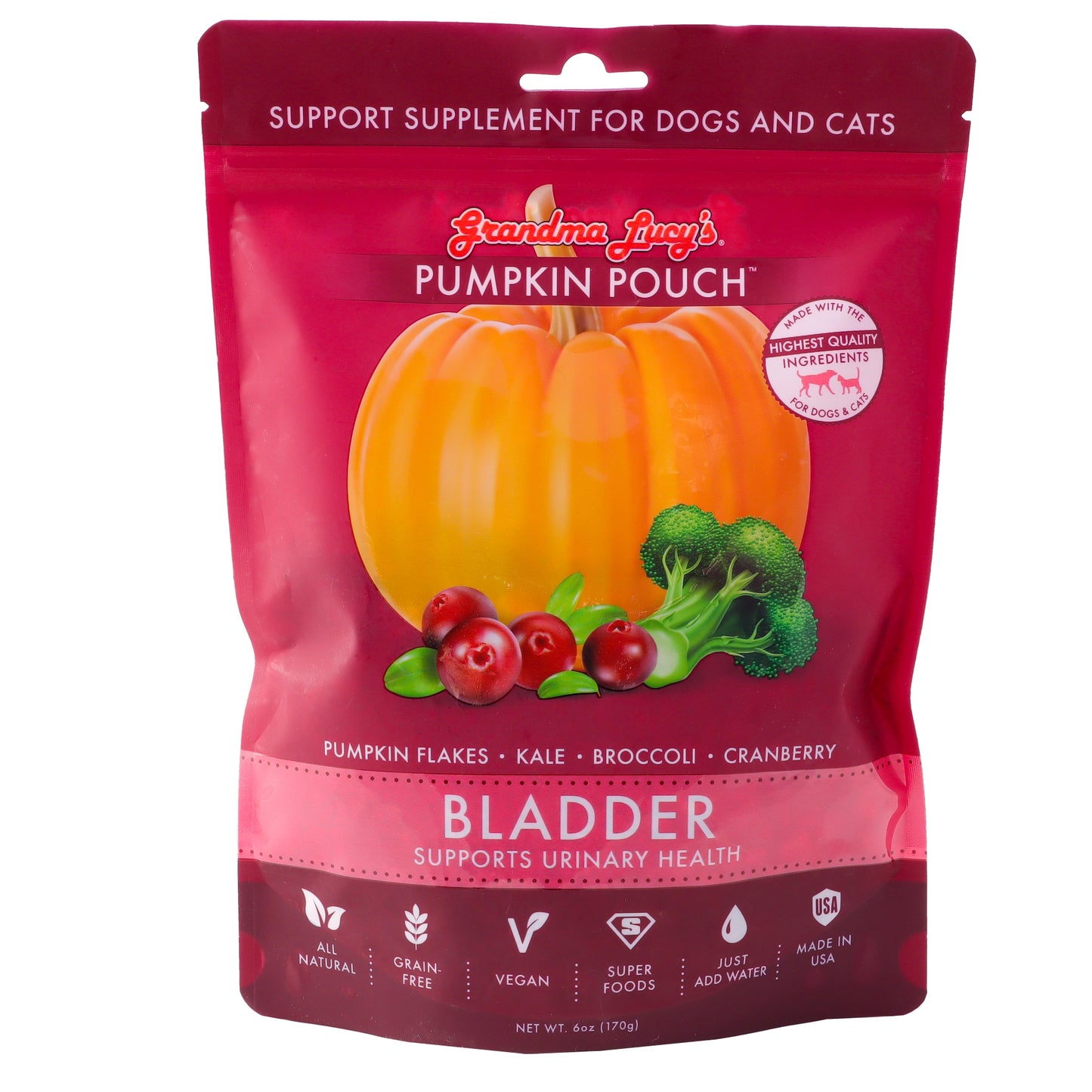 Grandma Lucy's - Pumpkin Pouch Bladder - 6oz