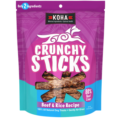 Koha- Crunchy Sticks Beef & Rice Recipe 10.58oz