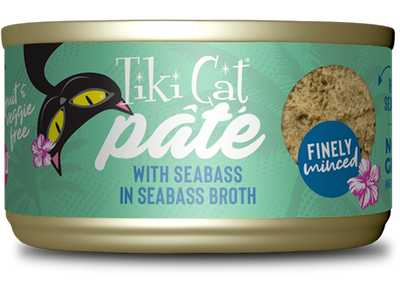 Tiki Cat Seabass in Seabass Broth Pate 2.8oz