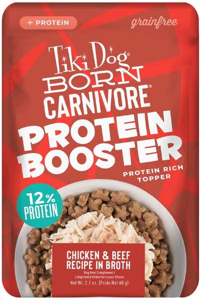 Tiki Dog Carnivore Protein Booster- Chicken and Beef 2.1oz