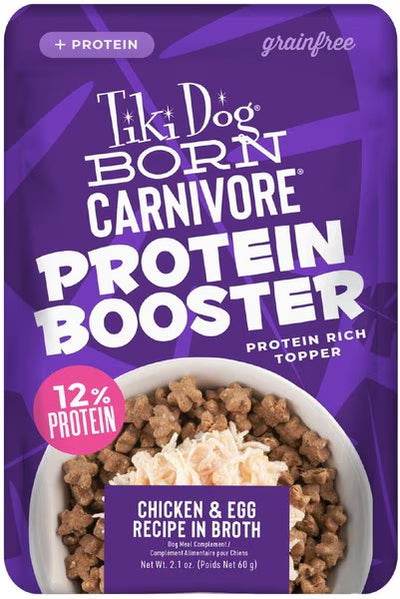 Tiki Dog Carnivore Protein Booster- Chicken and Egg 2.1oz