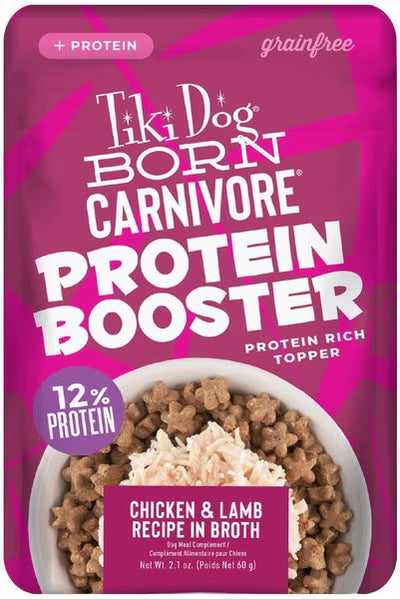 Tiki Dog Carnivore Protein Booster- Chicken and Lamb 2.1oz