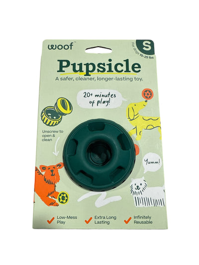 WOOF DOG PUPSICLE (GREEN SMALL)
