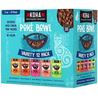 Koha- Poké Bowl Variety 12 Pack for Cats
