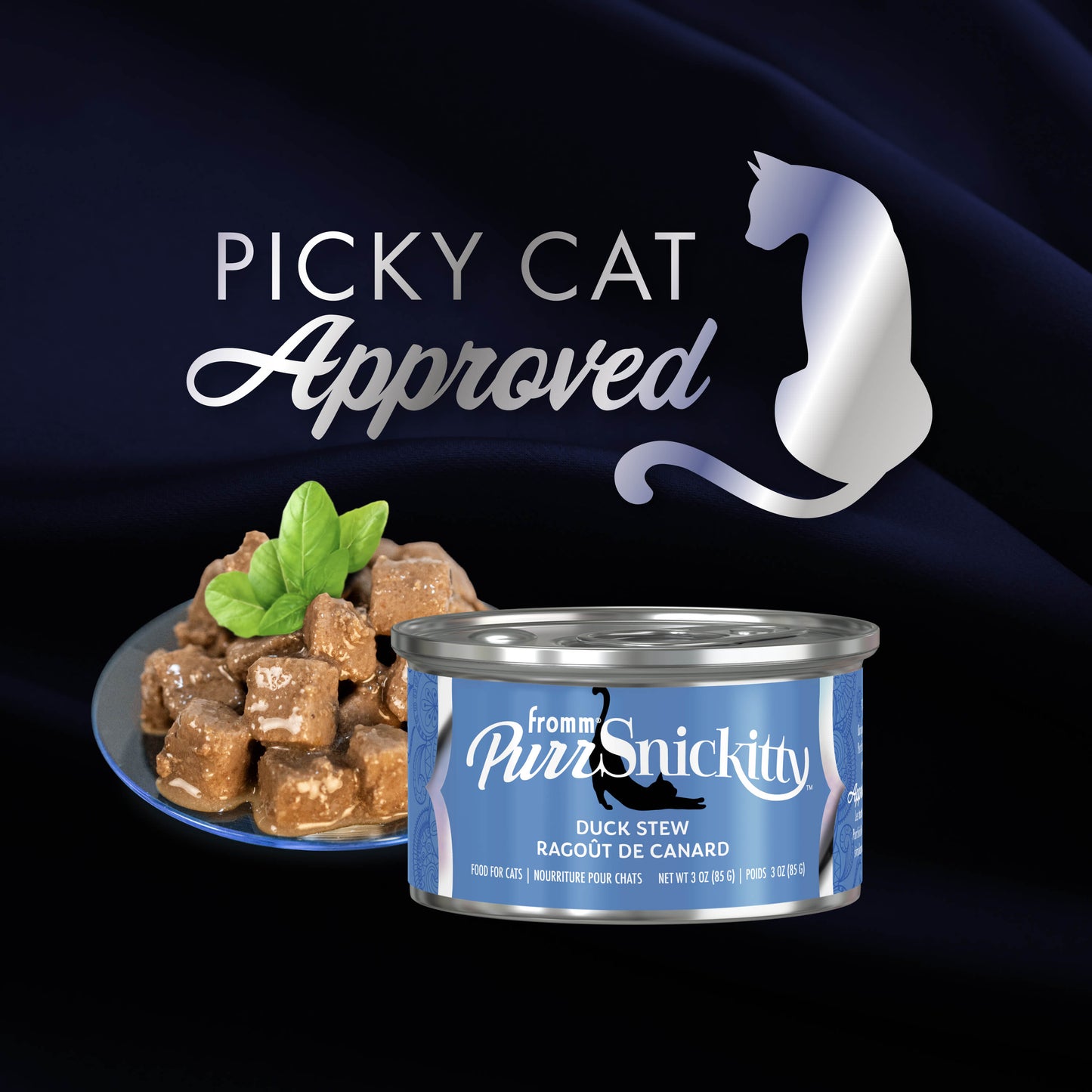 FROMM CAT DUCK STEW 3OZ CAN