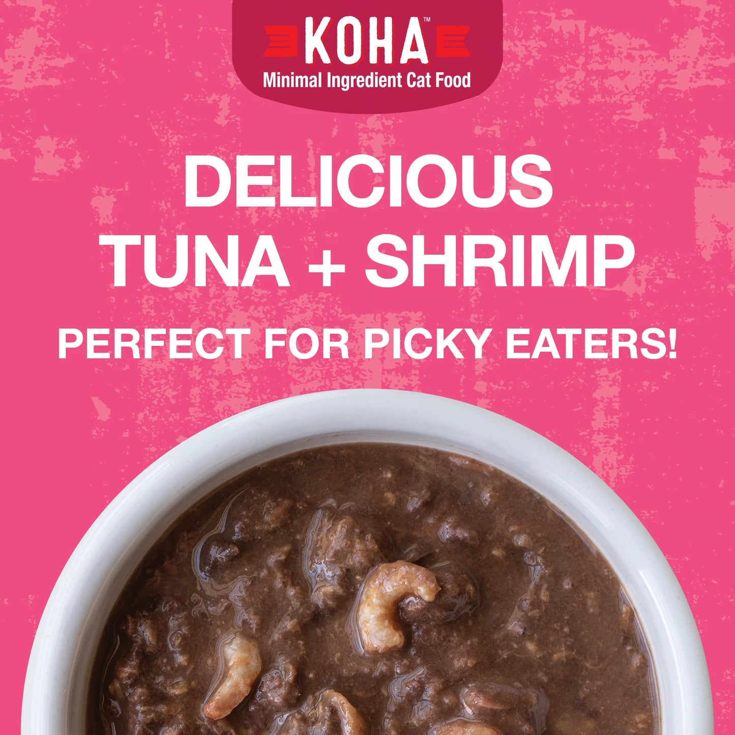 Koha- Poké Bowl Tuna & Shrimp Entrée in Gravy for Cats