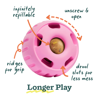 WOOF DOG PUPSICLE (PINK LARGE)