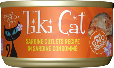 Tiki Cat Sardine Cutlet Recipe in Lobster 2.8oz