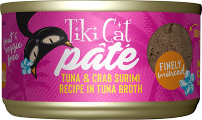 Tiki Cat Tuna and Crab Surimi Pate 2.8oz