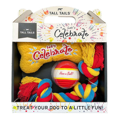 Tall Tails- Let's Celebrate 3-Piece Box Gift Set